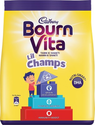 Cadbury Bournvita Little Champs Health Drink Nutrition Drink (500 g, Chocolate Flavored)