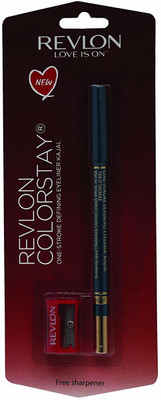 

Revlon One-Stroke Defining Eyeliner Kajal, Totally Turquoise 1.2 g(Turquise)