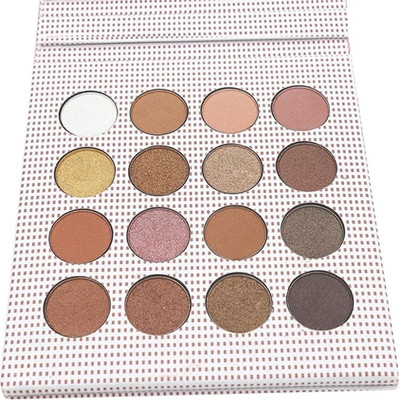 

Futaba Shimmer And Matte Eyeshadow Makeup Set With Mirror-33 Colors 35 g(Brown)