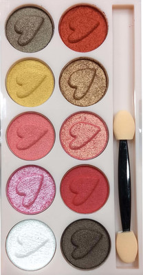 

Flikerway 10 Color Silky Glitter Eye Shadow 10 g(03)