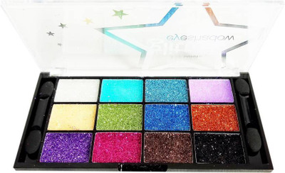 

Make Line 12 Color Eye Shadow Palette Glitter (6755) 22 g(Multicolor)