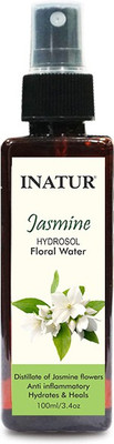 

Inatur Jasmine Hydrosol Floral Water 100ml, Disitillate Jasmine Floral Waters, Anti Inflammatory, Hydrates & Heals(100 ml)