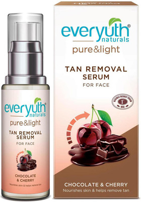 

EVERYUTH NATURALS Tan Removal Face Serum, Chocolate and Cherry(30 ml)