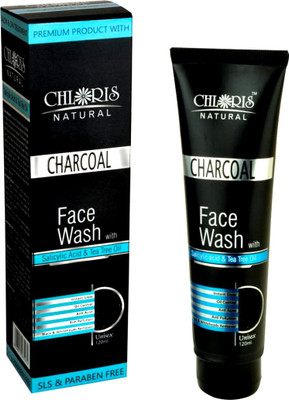 

Chloris Natural Charcoal Face wash SLS Paraben Free 120ml Face Wash(120 ml)
