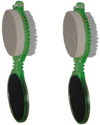 

Anytech Foot File with Pedicure and Manicure Brush Multi-use(Multicolor)