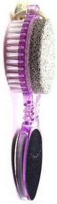 

Anytech Foot Care 4 in 1 Multi-use Foot Care Brush with Pedicure(Purple)