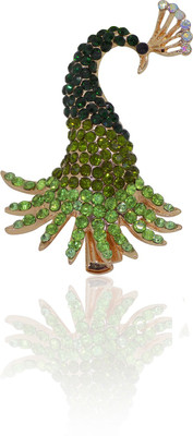 

Majik Peacock Style Hair Clip Pin Hair Accessories Party Wear Hair Styling Tool Perfect Gift Item For Wedding For Girls And Women Hair Clip(Multicolor)