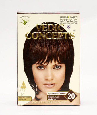 

Vedic Concepts Herbal Hair Color(Natural Dark Brown)