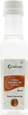 

Owlpure Cold Press Organic and Extra Virgin Coconut Oil 200ml Hair Oil(200 ml)