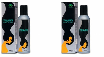 

pankajakasthuri MAYUKHI HERBAL HAIR OIL 100 ML pack of 2 Hair Oil(200 ml)