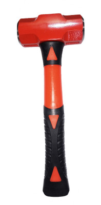Arnav 1 Lbs Sledge Hammer with Indestructible Fiberglass Handle Machinist Hammer(1 kg)
