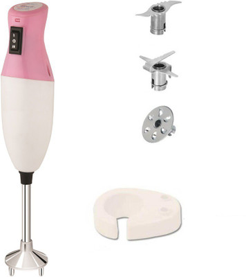 VM Portable Hand Blender 240 Hand Blender(PINK-WHITE)