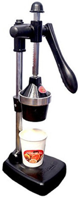 KUBER INDUSTRIES Aluminium Designer Hand Pressure Juicer/Fruits Juicer/Vegetable Juicer/Manual Hand Juicer - (JUCER106) Hand Juicer(Black)