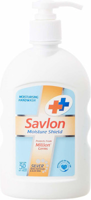 

Savlon Moisture Shield Handwash - 200 ml with Moisture Shield Handwash 185ml(200 ml, Pouch, Pack of 2)