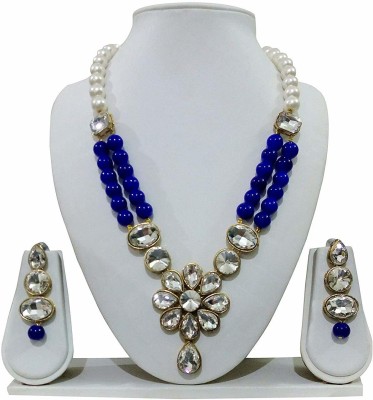 CATALYST Brass Brass Blue, White Jewellery Set(Pack of 1)