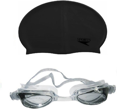 Kamni Sports SWIMMING COMBO SET (CAP ,GOOGLES ) CB-22 Swimming Kit