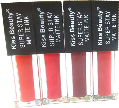 

Kiss Beauty Super Stay Matte Ink #1234(4 ml, Multi)