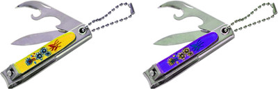 

Goldcave Nail Cutter / Clipper with additional attachments - set of 2