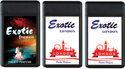 

Exotic FROZEN , LONDON AND LONDON LONG LASTING POCKET PERFUMES Perfume - 60 ml(For Men & Women)