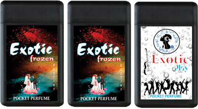 

Exotic FROZEN , FROZEN AND PLAY LONG LASTING POCKET PERFUMES Perfume - 60 ml(For Men & Women)