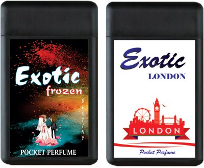 

Exotic FROZEN AND LONDON LONG LASTING POCKET PERFUMES Perfume - 40 ml(For Men & Women)