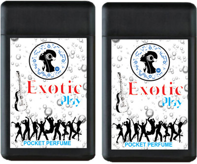 

Exotic PLAY 2 PACK LONG LASTING POCKET PERFUME Perfume - 40 ml(For Men & Women)