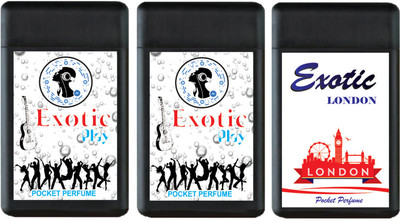 

Exotic PLAY , PLAY AND LONDON LONG LASTING POCKET PERFUMES Perfume - 60 ml(For Men & Women)
