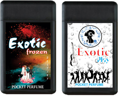 

Exotic FROZEN AND PLAY 2 PACK LONG LASTING POCKET PERFUME Perfume - 40 ml(For Men & Women)