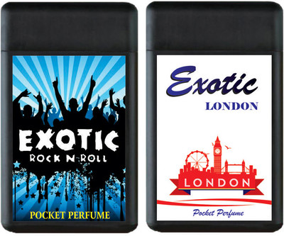

Exotic ROCK N ROLL AND LONDON LONG LASTING POCKET PERFUMES Perfume - 40 ml(For Men & Women)