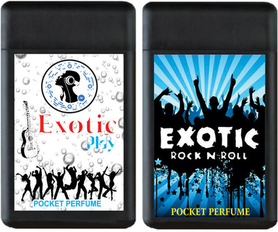 Exotic PLAY AND ROACK N ROLL LONG LASTING POCKET PERFUMES Perfume - 40 ml(For Men & Women)