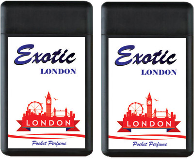 

Exotic LONDON 2 PACK LONG LASTING POCKET PERFUME Perfume - 40 ml(For Men & Women)
