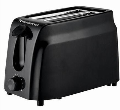 

Wonderchef Ultima Slice 750 W Pop Up Toaster(Black)