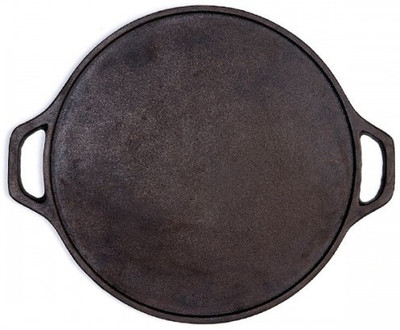 Rock Tawa Dosa Tawa 12 Inch Pre-Seasoned Cast Iron Skillet Tawa 30.5 cm diameter(Cast Iron, Induction Bottom) Rock Tawa Dosa Tawa 12 Inch Pre-Seasoned Cast Iron Skillet Tawa 30.5 cm diameter(Cast Iron, Induction Bottom)
