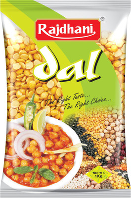 Rajdhani Yellow Toor/Arhar Dal (Split)(1 kg)