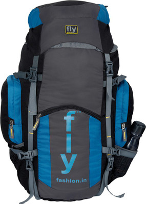 

Fly Fashion Mountain Trekking & Hiking Backpack Bag Rucksack - 60 L(Blue)