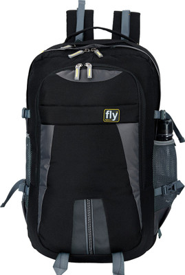 

Fly Fashion Mountain Trekking & Hiking Backpack Bag Rucksack - 60 L(Black)