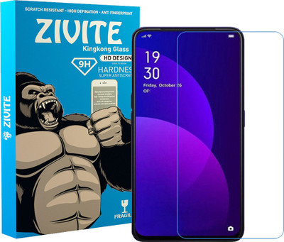 ZIVITE Tempered Glass Guard for OPPO F11 Pro, OPPO K3, Realme X(Pack of 1)