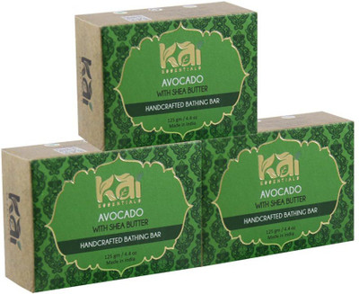 

Kai Essentials Avocado Handcrafted Bathing Bar(375 g, Pack of 3)