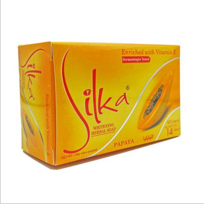 

silka Papaya Whitening Herbal Soap - 135 Grams.(135 g)