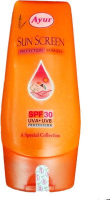 

Ayur Sun Screen Lotion 100 ML - SPF 30 PA+(100 ml)