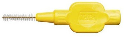 

TePe Interdental Brush with One Cap 0.7mm Yellow Color Pack of 8 Medium Toothbrush(Pack of 8)