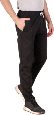 Fit N Fine Printed Men Black Track Pants