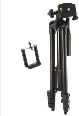 BUY SURETY Tripod 3120 Adjustable Head Aluminum Extendable stand Professional Portable Adjustable Lightweight Digital Camera Camcorder Tripod Lightweight Aluminum Stand for DSLR SLR Canon Nikon Sony Tripod(Black, Supports Up to 1500 g)
