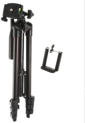 BUY SURETY Tripod 3120 Professional Portable Adjustable Lightweight Digital Camera Camcorder Tripod Lightweight Aluminum Stand for DSLR SLR Canon Nikon Sony Tripod(Black, Supports Up to 1500 g)