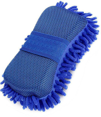 SEASPIRIT High Quality washing duster Wet and Dry Duster Regular Sponge(Pack of 1)
