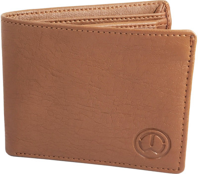ShabCreation Men Tan Artificial Leather Wallet(3 Card Slots)