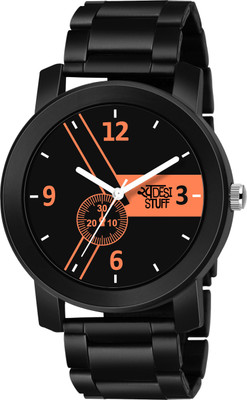 SWADESI STUFF Black Metal Strap Luxury watch Series Analog Watch  - For Men