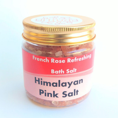 Pratha Handmade Natural Fresh Rose Refreshing bath Salt(225 g)