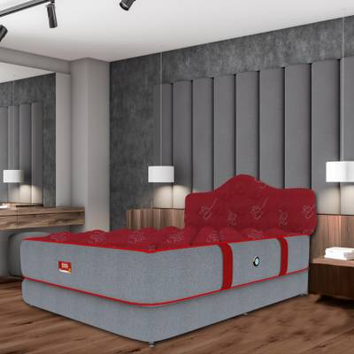 COIRFIT FANTASIA Normal Top 6 inch Double Bonnell Spring Mattress  (L x W: 75 inch x 48 inch)