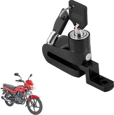 Pious DBL770Platina 100 DTS-i Motorcycle Lock Security Anti Theft Bicycle Motorbike Disc Brake Lock Theft Protection DISC_BRAK_LCK_ST1_ASRTD_6801 Disc Lock, U Lock(Black)